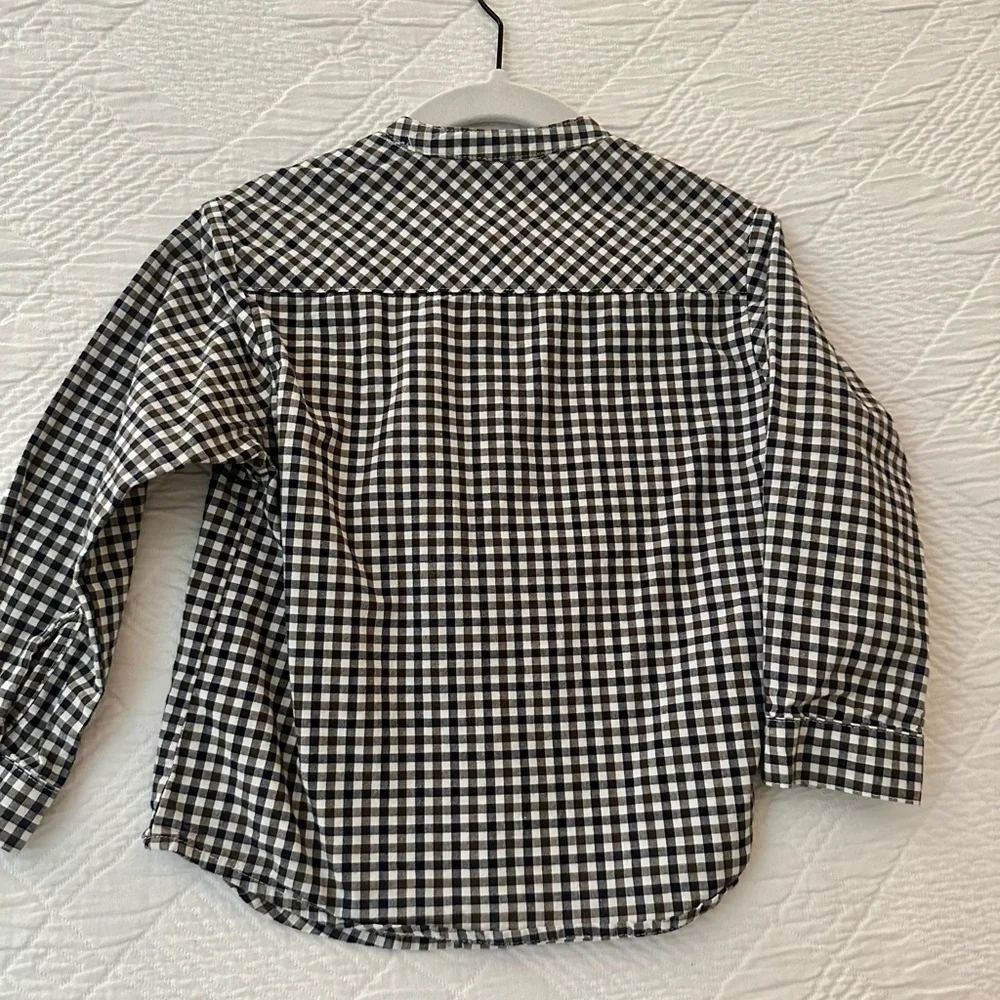Zara checkered button down - Picture 3 of 4